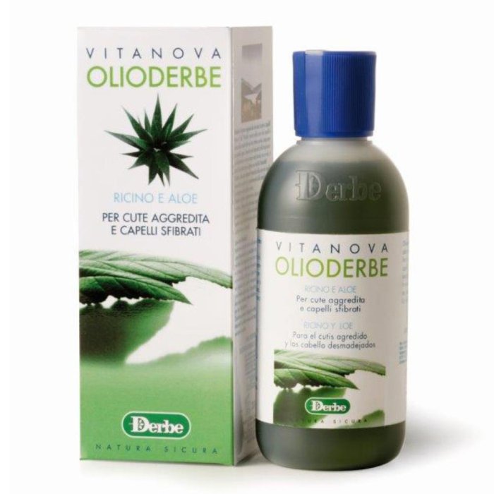 Derbe Olioderbe Aloe Sciampo per Cute Aggredita e Capelli Sfibrati 200 ml