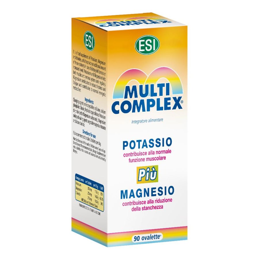 Esi Vitamine e Minerali Multicomplex Potassio Magnesio 90 Compresse Esi Vitamine e Minerali Multicomplex Potassio Magnesio 90 Compresse