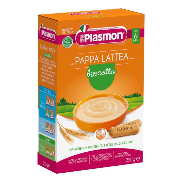 PLASMON PAPPA LATTEA/BISC 250G