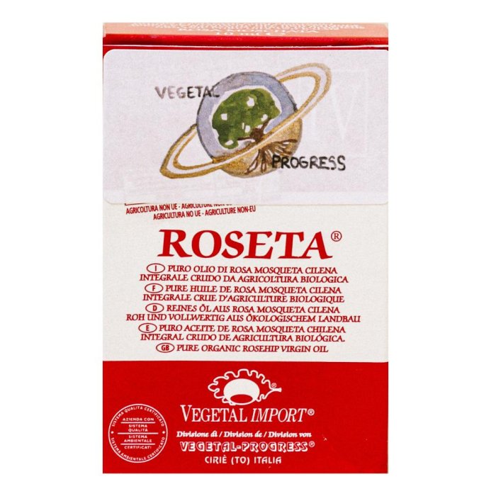 Roseta Olio Rosa Mosqueta 10 ml - olio rigenerante per viso e corpo