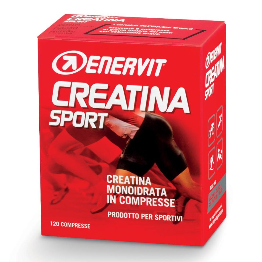Enervit Sport Energia Creatina Integratore 120 Compresse 480 mg Enervit Sport Energia Creatina Integratore 120 Compresse 480 mg