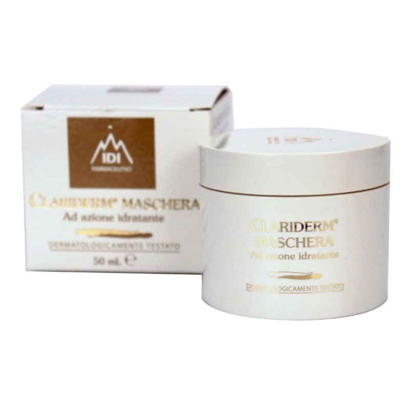 IDI Farmaceutici  Cosmetica Clariderm Maschera Idratante Ac. Glicolico 50ml