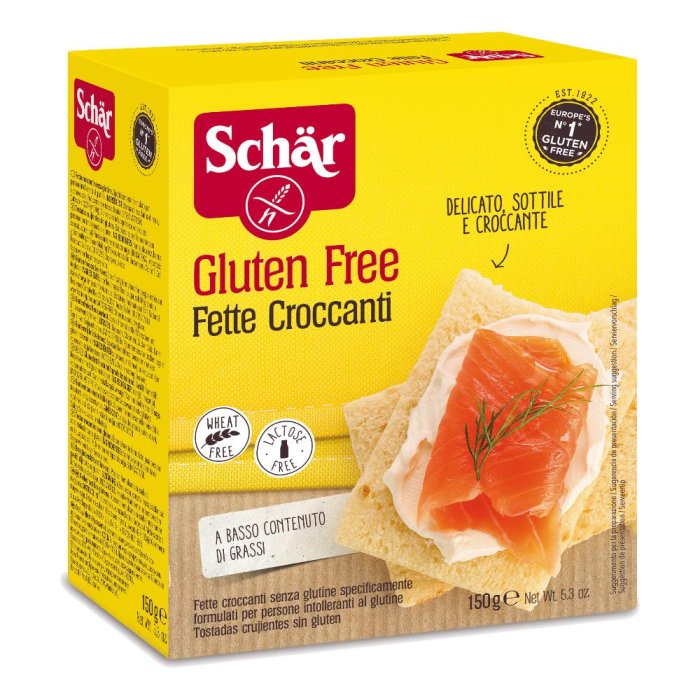 Schar - Fette Croccanti Senza Glutine Confezione 150 Gr