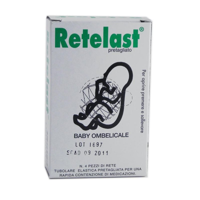Medinet Benda A Rete Retelast Baby Ombelicale 4pz