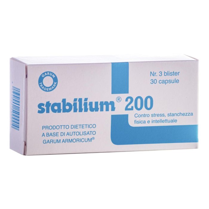 Stabilium 200 Integratore Naturale per Ansia Stress Memoria e Concentrazione