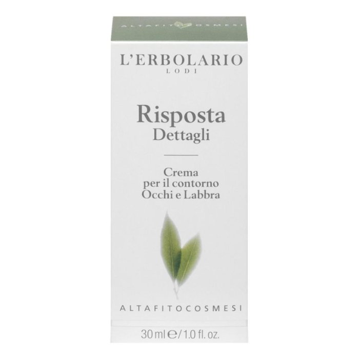 L’Erbolario Risposta Dettagli Trattamento Viso Antietà Illuminante e Levigante 30 ml