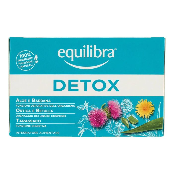 Tisana Detox 15 filtri - tisana depurativa drenante