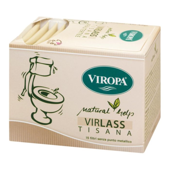 Viropa Natural Help - Virlass Tisana a base di Erbe Selezionate 15 filtri