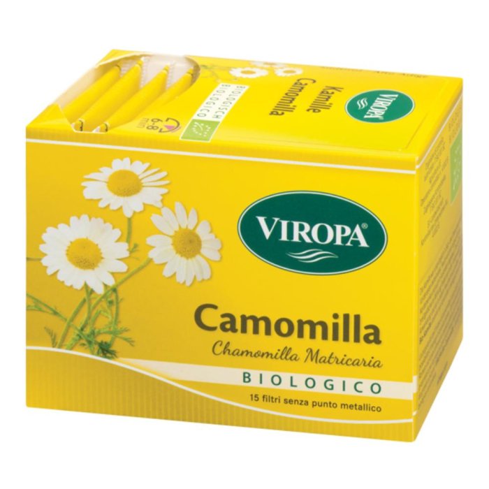 Viropa Camomilla Tisana Biologica 15 Filtri