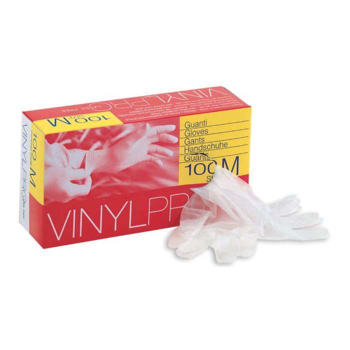 GUANTI Vinile M 100pz ICO