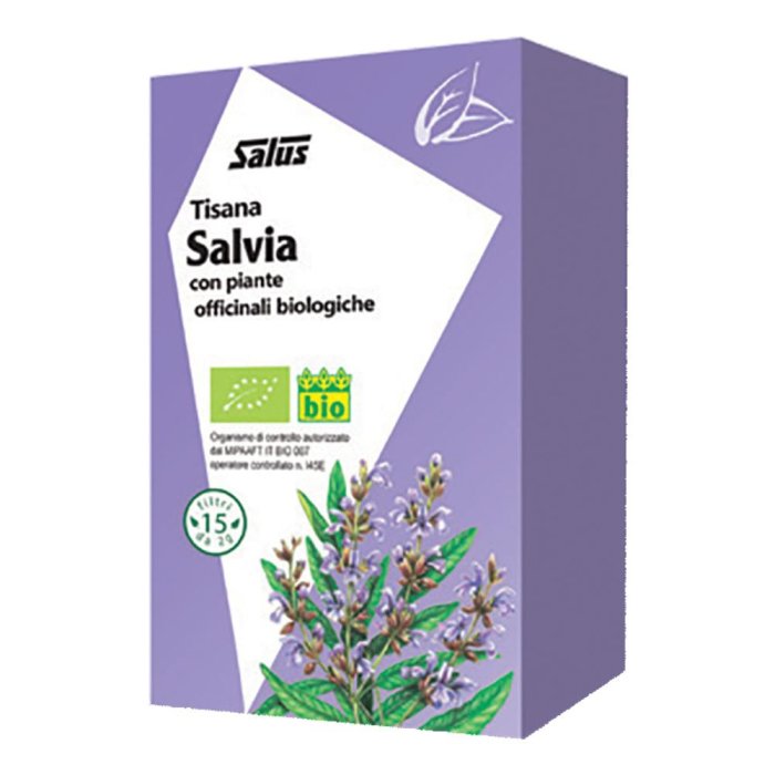 Salus Haus Gmbh & Co Kg Salvia Tisana 15 Filtri Bio