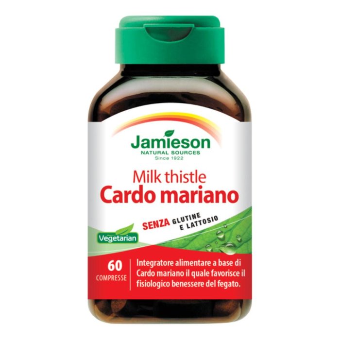 Cardo mariano Milk Thistle Jam 60 compresse - integratore per fegato e funzioni depurative