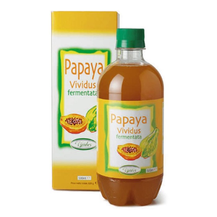 Integratore Papaya Fermentata 500 ml VIV – Integratore Alimentare Naturale con Papaya, Sostegno Difese Immunitarie e Azione Antiossidante