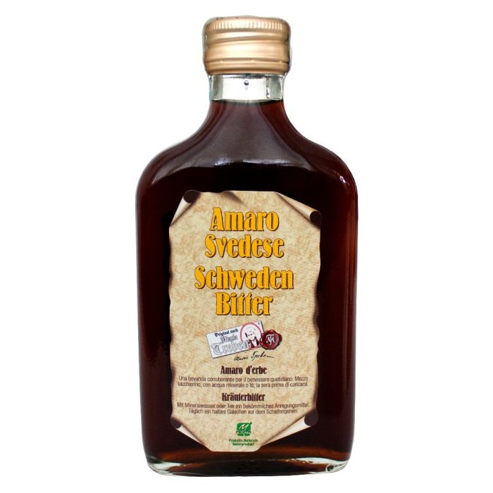 Amaro Svedese Maria Treben: Bevanda Corroborante a Base di Erbe 200 ml