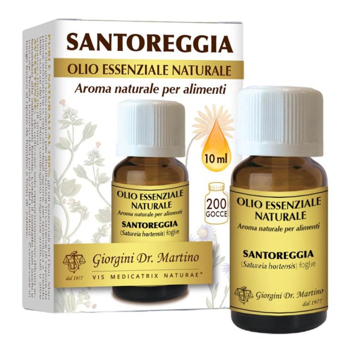 Santoreggia olio essenziale 10 ml per diffusori e uso cosmetico