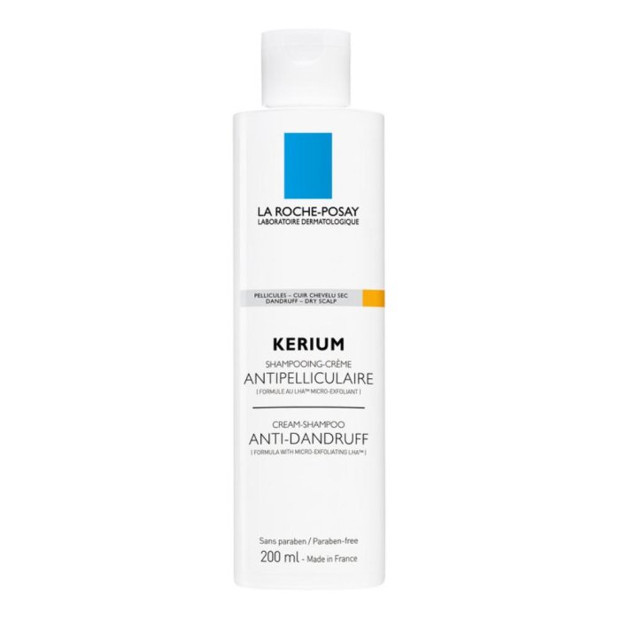 La Roche Posay  Kerium Shampoo Crema Micro-Esfoliante Forfora Secca 200 ml