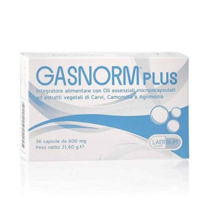 Laerbium Pharma Gasnorm Plus 36 Capsule