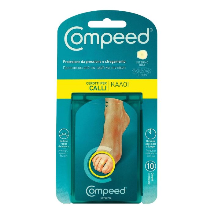 Compeed Calli Cerotti Interno Dita 10 Pezzi