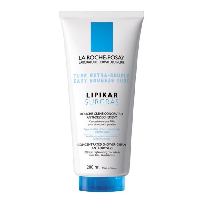 La Roche Posay  Benessere Termale Lipikar Surgras Doccia Crema Pelle Secca Atopica 200 ml