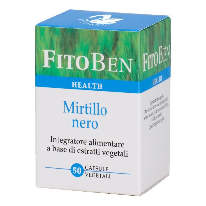 MIRTILLO NERO 50CPS 25GR FITOB