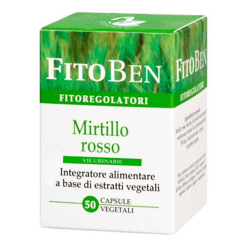 Fitoben Mirtillo Rosso 50 Capsule