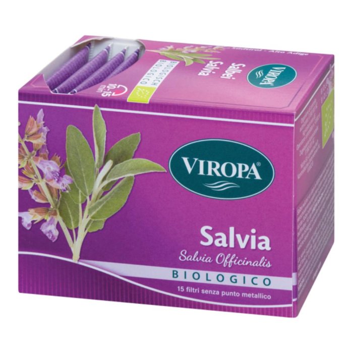 Viropa Salvia Bio Tisana Biologica 15 bustine