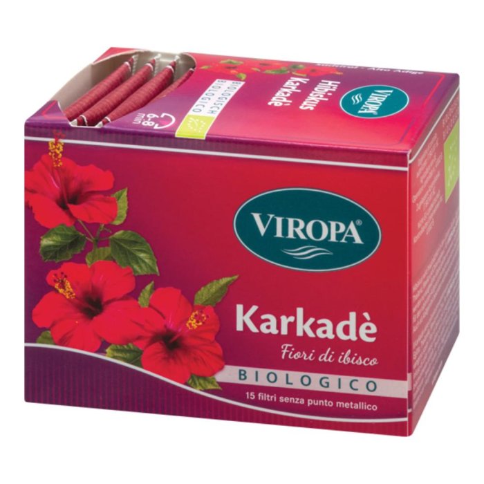 Viropa Karkadè Tisana Bio 15 Bustine