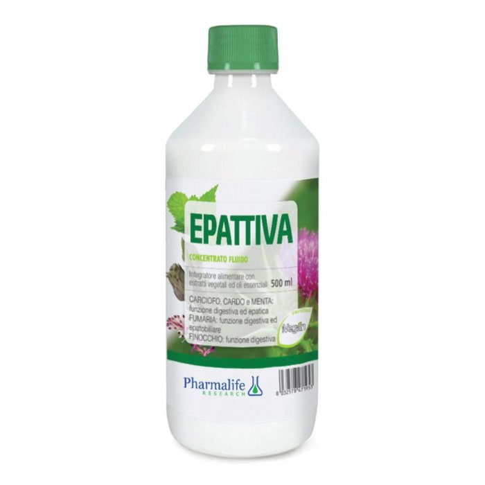 Pharmalife Research Epattiva Concentrato Fluido Integratore Alimentare 500 ml