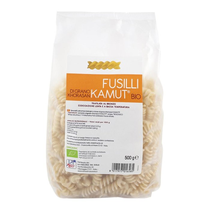 BIO Fusilli Kamut 500G