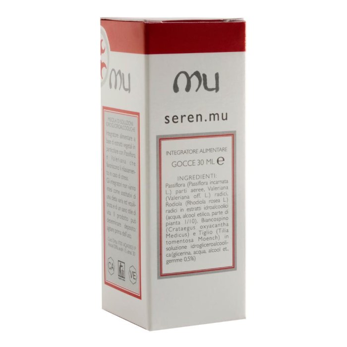 Mu Seren Mu Integratore Alimentare In Gocce Ansiolitico E Antistress 30 ml