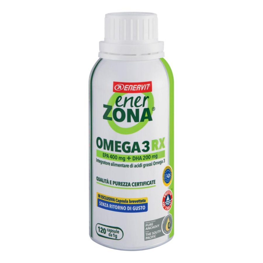 Enerzona Omega 3 Rx Integratore di acidi grassi Omega 3 120 capsule Enerzona Omega 3 Rx Integratore di acidi grassi Omega 3 120 capsule