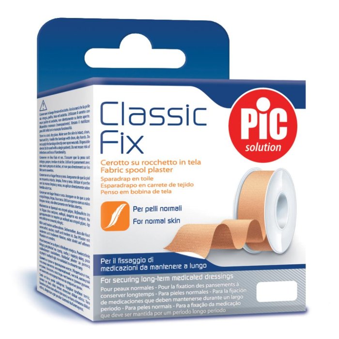Artsana Pic Classic Fix Cerotto Su Rocchetto In Tela 2,5X5 m