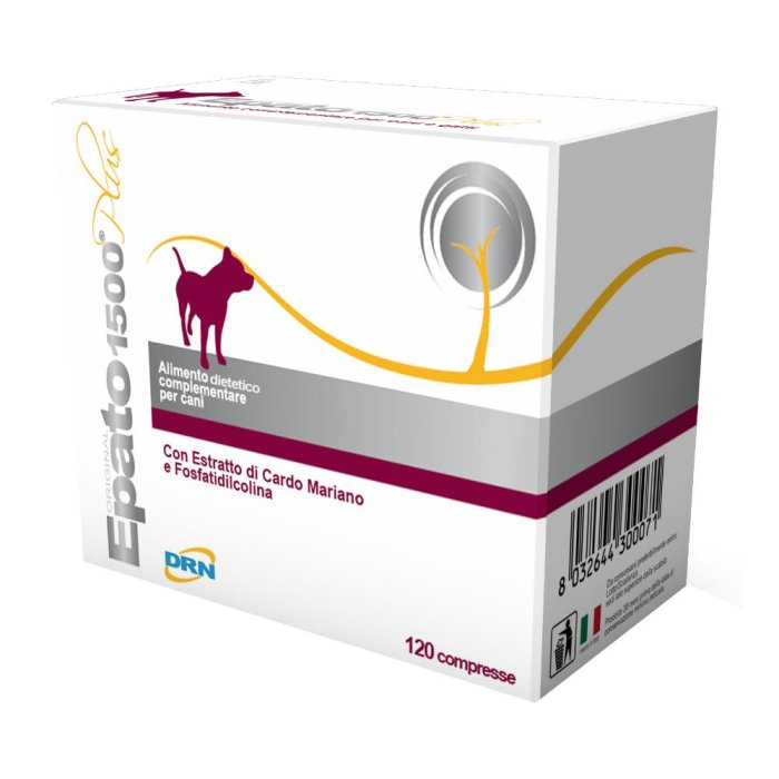 DRN Specialist  Animali Domestici Cani Epato 1500 Plus 120 Compresse