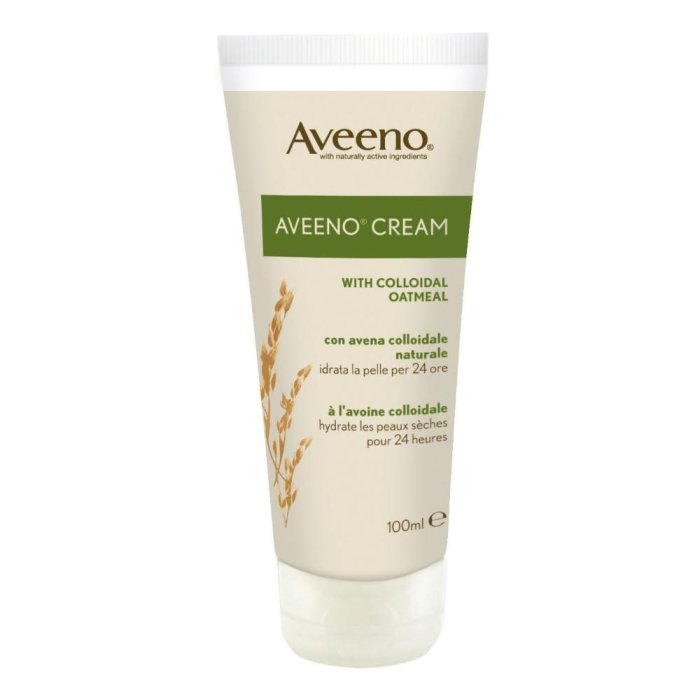 Aveeno  Cura Quotidiana della Pelle Crema Idratante Viso e Corpo 100 ml