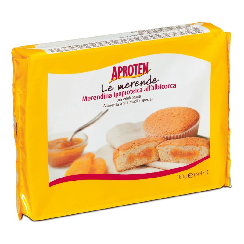Aproten Merendina Senza Zucchero Albicocca 180 G