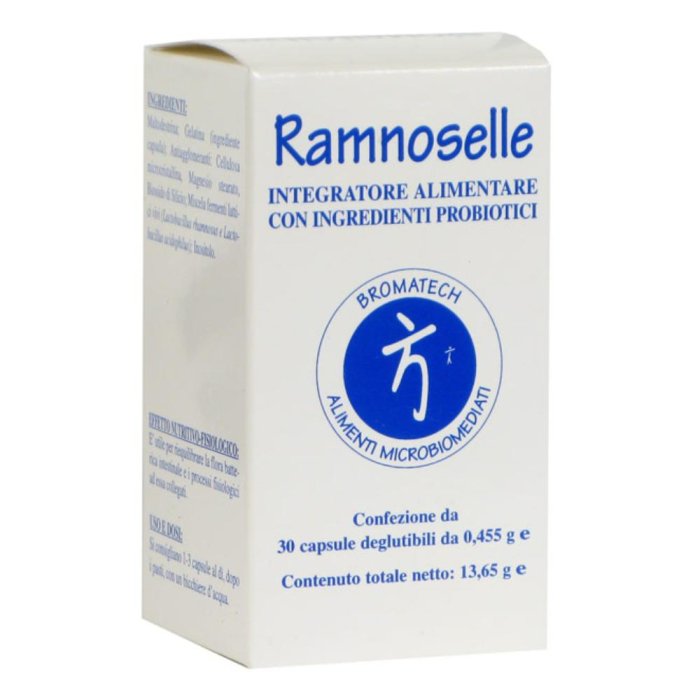 Bromatech  Intestino Sano Ramnoselle Fermenti Integratore 30 Capsule