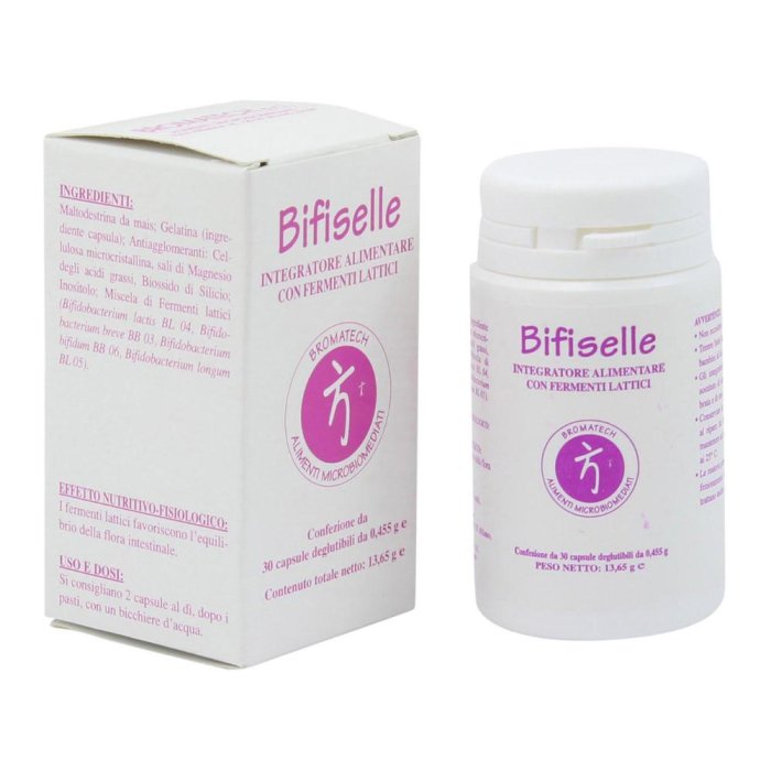 Bifiselle Fermenti Integratore Bromatech  Intestino Sano  30 Capsule