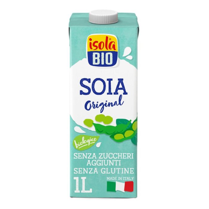 Abafoods Isola Bio Drink Soia Natural 1 Litro