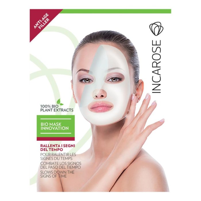 Incarose  Bio Mask Alghe Anti-Age Filler Maschera Viso Monouso AntiRughe