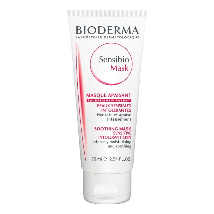 BIODERMA Sensibio Mask Maschera Viso Lenitiva Idratante Pelli Sensibili 75 ml