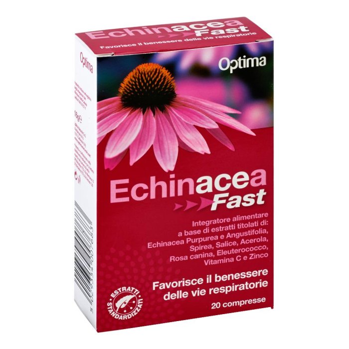 Optima Naturals Echinacea Fast 20 Compresse