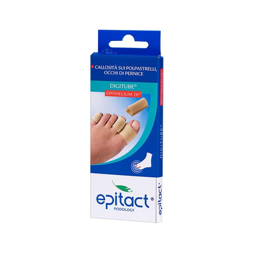 Epitact Digitube Epithelium 26 Protezione Calli In Gel Di Silicone Taglia Small Epitact Digitube Epithelium 26 Protezione Calli In Gel Di Silicone Taglia Small