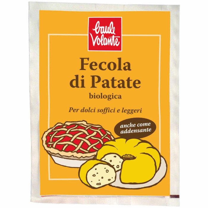 Fecola di patate 125 g - fecola senza glutine per dolci e ricette salate