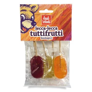 Lecca lecca tuttifrutti 6 pezzi 62,5 g - lecca lecca gusto frutta assortita