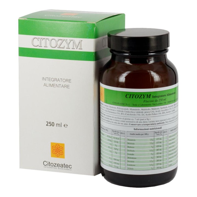 Citozeatec Citozym Integratore Alimentare 250 ml Citozeatec Citozym Integratore Alimentare 250 ml