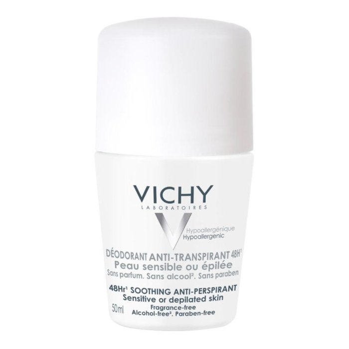 Vichy Deo Deodorante Delicato Roll-on per Pelli Sensibili o Depilate 50 ml