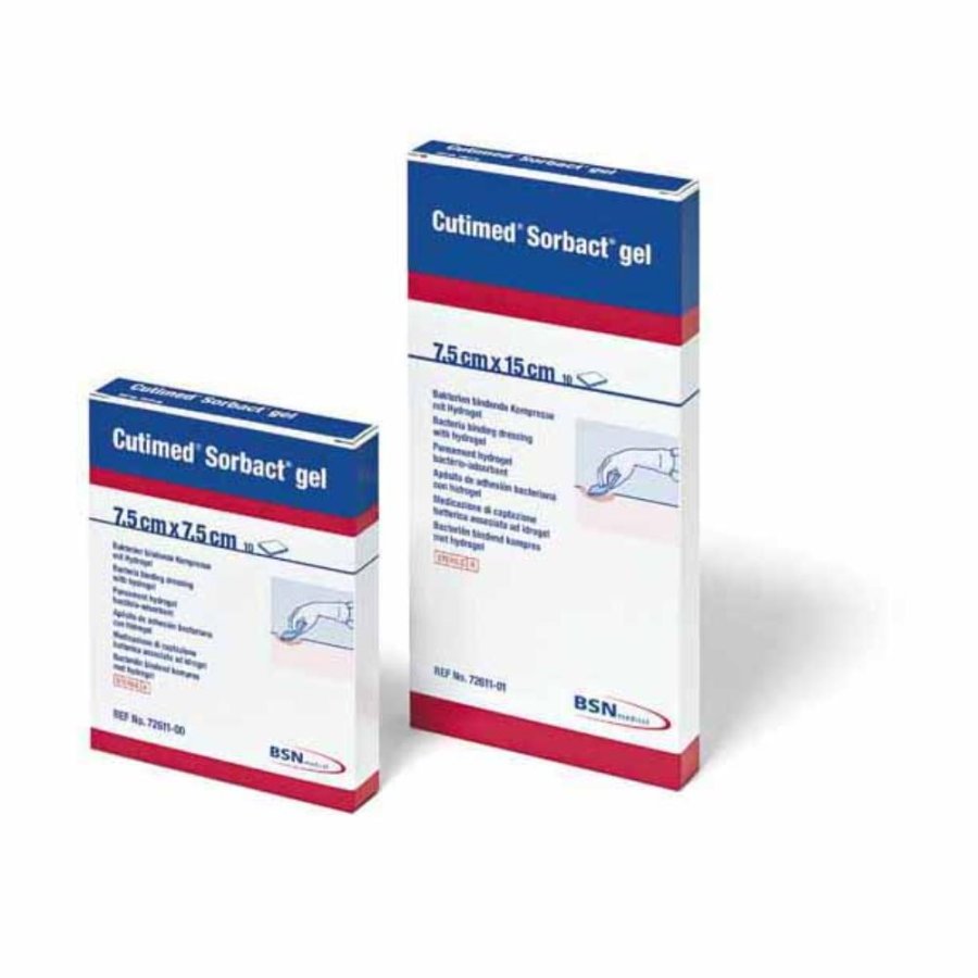 CUTIMED SORBACT IGEL 7,5X15CM CUTIMED SORBACT IGEL 7,5X15CM
