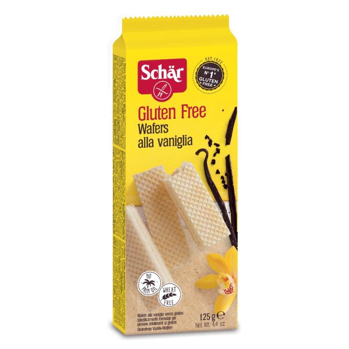 Schar Biscotti Wafer Vaniglia 125 g