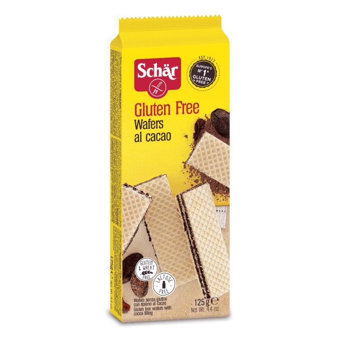 Schar Biscotti Wafer Cacao 125 g