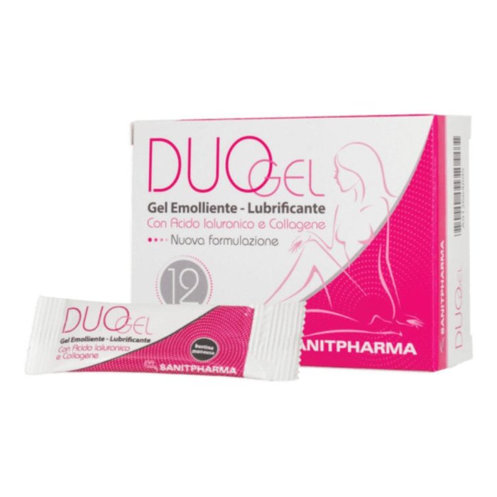 Sanitpharma Duogel Gel Lubr Vag 12bust 4ml